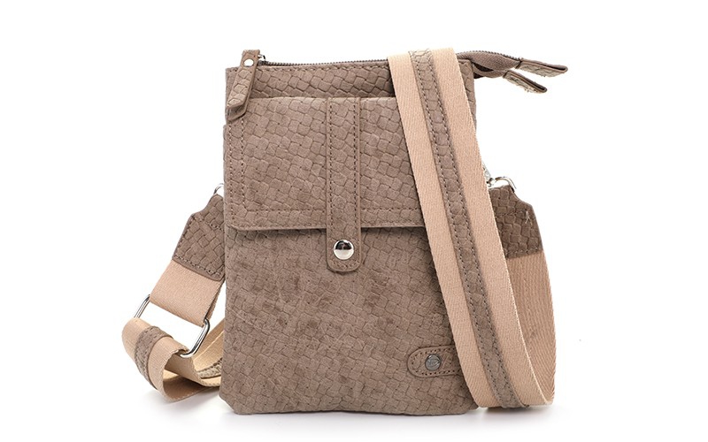 Taupe telefoon- en schoudertasje Swift - Afbeelding 2