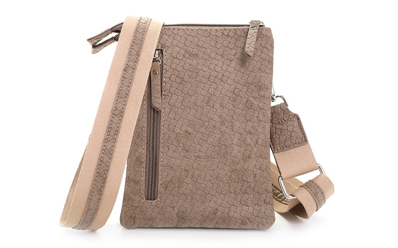 Taupe telefoon- en schoudertasje Swift - Afbeelding 3