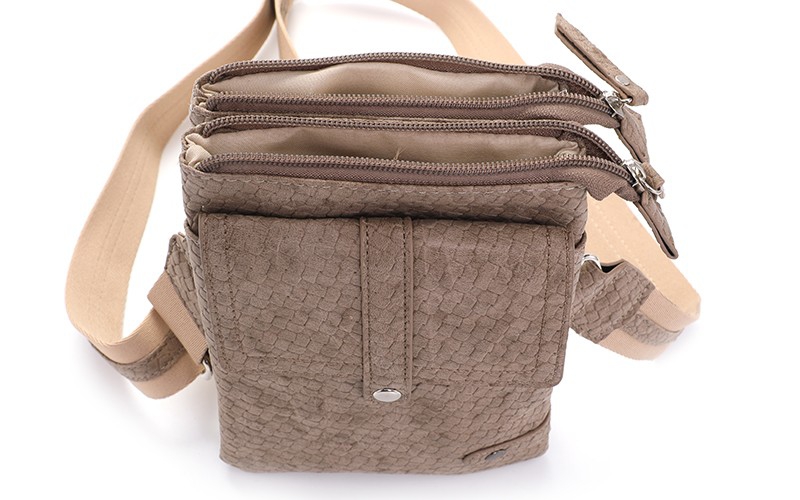 Taupe telefoon- en schoudertasje Swift - Afbeelding 4